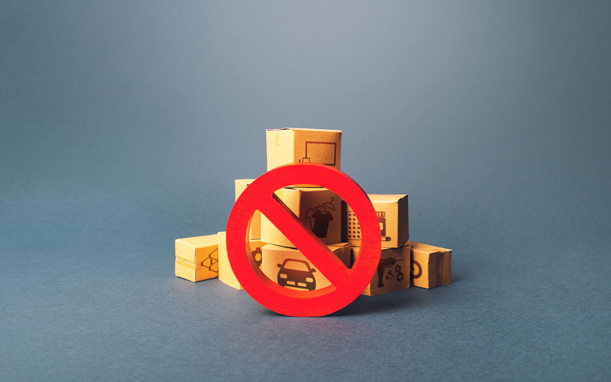 International Moving Restrictions on Prohibited Items